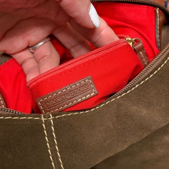 Dooney & Bourke Brown Hobo Bag - Picture 7 of 8